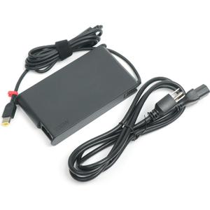 Lenovo 20V 11.5A 230W Slim Tip AC Adapter for Legion 5i Gen 9 Legion Slim 5 Gen 9 (16 AMD) Think Book 16p Gen 4, Compatible P/N: ADL230SCC3A, SA10R16890, 02DL144, Black