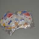 2 x G2PLUS 4th of July Garland 2 Pack 19.6Ft Total, Pre-Strung Patriotic Duck Banner, Red White Blue Paper Banner, American Flag Classroom Decorations for Independence Day School Party