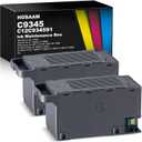 Hosaam C9345 Ink Maintenance Box Replacement for WF-7840 ET-16650 ET-16600 ET-8550 ET-5850 ET-5880 ET-8500 WF-7820 WF-7310 ET-5800 EC-C7000 ST-C8000 ST-C8090 Printers (C12C934591/PXMB9/C9345)(2 Packs)