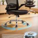 RidRed Office Chair Wheels,Smooth & Quiet Rollerblade Casters Wheels,Heavy Duty Support 700lbs Dual-Wheel Design,Gaming Desk Chair Wheel Replacement for Hardwood Floors and Carpet,2 Inch Universal Fit