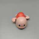 Gigilli Rechargeable Swimming Turtle Bath Toys, Toddlers 1 2 3 Year Old Boy Girl Gifts Christmas Stocking Stuffers, Baby Bath Toys for Kids Ages 1-3 Light Up Bathtub Water Toys, Comes with Batteries (Pink)