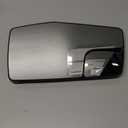 TRQ Left Mirror Glass Compatible with 2019-2021 Chevrolet Silverado 1500 GMC Sierra 1500