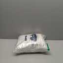 MooMee Striped Duvet Cover Set 100% Washed Cotton Linen Like Textured Breathable Durable Soft Comfy (Almond Milk Grey Classic Stripes, Queen 90"x90")