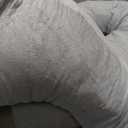 Pharmedoc Pregnancy Pillows, U-Shape Full Body Pillow -Removable Cover Jumbo Size - Gray - Pregnancy Pillows for Sleeping - Body Pillows for Adults, Maternity Pillow and Pregnancy Must Haves