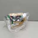 SUNSGNE 25Ft Multicolor Christmas Lights Outdoor, C7 Vintage Christmas String Lights with 27 Multicolor Ceramic Bulbs(2 Spare) for Holidays, Christmas Prom Party Wedding- Green Wire