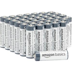 40-Pack AA Industrial Alkaline Batteries, 1.5 Volt, Long-lasting Power, 5-Year Shelf Life