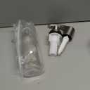 GAGALIFE Kitchen Sink Soap Dispenser with Large Bottle (Brushed Nickel), Built in Sink Soap Dispenser Refill from Top G080BN