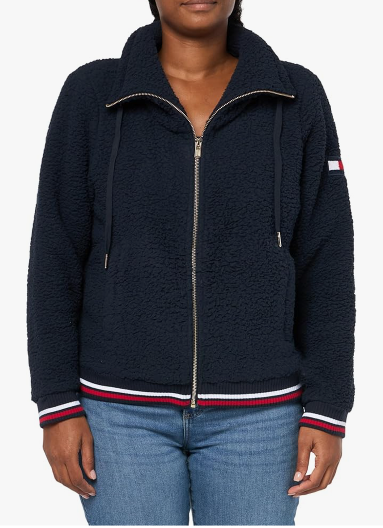 Tommy Hilfiger womens Sherpa Bomber
 Size L
