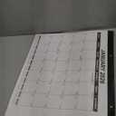 GuassLee Large Desk Calendar 2026,22" x 17" Desktop Wall Calendar 18 Months Planner Runs from Jan. 2026 to Jun. 2027 with Julian Date To-do & Notes Monthly Goals for School Home Office