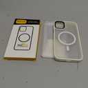 MOCCA Strong Magnetic for iPhone 11 Case,[Compatible with Magsafe][Glass Screen Protector+Camera Lens Protector] Slim Thin Shockproof Cover Case for iPhone 11 6.1 inch, Frosted White