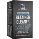 Retainer Cleanser Tablets Cleaner, Removes Odors Discoloration Stains and Plaque 2 Month Supply Denture Cleansers Retainers Mouth Guards Denture Bath Mint by M3