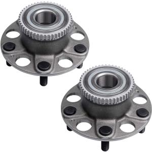 TUCAREST 512188 x2 Rear Wheel Bearing and Hub Assembly Compatible with 2003 04 05 06 2007 Ho-nda Accord (Fit Gas Models,Not Fit Hybrid) /2004-2008 Ac-ura TL [5 Stud Hub]