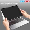 FILMEXT Magnetic Laptop privacy screen 14 inch for 16:9 Widedisplay, Removable Laptop Privacy Screen Shield Anti Glare Blue Light Filter for HP/Dell/Acer/Lenovo/Asus