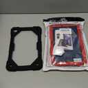 Case for Galaxy Tab A11 Plus/A9 Plus Case 11 Inch with Screen Protector/Rotate Stand/Pen Holder, Military Grade Shockproof Cover for Samsung Galaxy A11+/A9+ Plus Tablet Case, Black Red