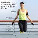 3 x Limm Adjustable Jump Rope for Workout - All-Purpose Exercise Jump Rope Kids & Adults Love with Tangle-Free, Comfortable Foam Handles - Best Slimming, Cardio & Endurance Training (Red/Black)