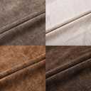 Set of 4 Soft Textured Throw Pillow Covers 18x18 Inch Cozy Decorative Farmhouse Cushion Cover Square Accent Pillow Cases for Bed Couch Sofa Living Room, Beige Taupe Brown