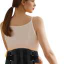 Cordless Heating Pad with Massager,Rechargeable Back Warmer for Back Pain and Period Cramps Relief,Auto Shut Off,Great Christmas Gift for Mens,Ideal White Elephant Mens Gifts for Family or Friends