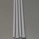 SISELBA 2 Pack Spring Tension Curtain Rod 18-36 inch, Adjustable Tension Rod No Drilling Small Curtain rod, Spring Loaded Curtain Rods for Windows Doorway, White