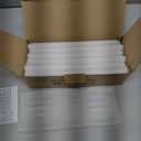 Tuyai 24 Pack Tall White Taper Candles, 10 inch (H) Dripless, Unscented Dinner Candle, Smokeless Taper Candles, Paraffin Wax with Cotton Wicks, 8 Hours Burn Time