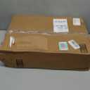 LONBET Laundry Basket with Lid, Made from Breathable Fabric | Aesthetic Clothes Hampers for Laundry with Side Handles & Sturdy Bamboo Frame (40 Gallons - Double, Gray)