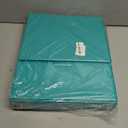 ViVin 1 Inch Round Ring View Binder for Durability, Standard 3 Ring Binder for 200 Sheets of US Letter Size Paper, PVC-Free, 6-Pack (Assorted)