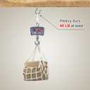 SELEWARE 20 Pcs Stainless Steel Screw Hooks, 2.6 Inch Ceiling Hooks, Heavy Duty Indoor & Outdoor Hanging Hooks for Plants, Kitchens, Cups, Lights