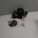 Onforu Floodlight Camera Outdoor, 5500-Lumen 2K HD Smart Security Flood Light Surveillance Cam Wired, Custom Motion Detection Zones & Light Alerts, Color Night Vision, 2-Way Audio, 24/7 Record (Black)