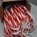 COOLWUFAN 24 Pack Chrismas Candy Cane Lights, 33'' Light Up Candy Cane Chrismas Decoration Outdoor Yard, Waterproof Xmas Outside Decor Pathway Lights