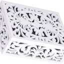 GRAUES Doorbell Cover | Modern Design Door Chime Covers Decorative | Wooden Doorbell Cover Box Only