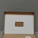 Wire Rack Covers for Pantry Shelf Covers for Wire Shelving Liners Removable 4 Pack with Holders for Closet Pantry Kitchen Bathroom Office Store, 24 x 12 Inch, Natural Oak Color