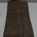 MIULEE Pack of 2 Decorative Textured Boucle Throw Pillow Covers 18x18 Inch Dark Brown Broadside Thick Boho Pillows for Farmhouse Accents Sofa Couch Bedroom Living Room Home Decor