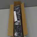 Curtain Rods for Windows 66 to 120, 5/8" Blackout Wrap Around Curtain Rod Telescoping Adjustable for Sliding Door Bedroom Kitchen RV, Black (36"-123")