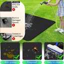 UBeesize Large 65 x 48 inches Under Grill Mat for Outdoor Grill,Double-Sided Fireproof Grill Pad for Fire Pit,Indoor Fireplace Mat Fire Pit Mat,Oil-Proof Waterproof BBQ Protector for Decks and Patios