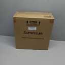 Summsun Patio Furniture Cushions Replacement Set of 2, Outdoor Deep Seat Couch Cushion and Backrest Pillow with Waterproof Removable Cover for Sectional Sofa Set, 25.6 x 25.6 Inch, Sage Green