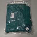 VECARDI Womens Scrub Jogger Pants High Waisted 4 Way Stretch Zipper Pocket (Green, L)