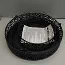 Hedume Set of 3 Black Cake Stand, Round Metal Cake Stands, Dessert Display Cupcake Stands, Wedding Brithday Party Celebration Dessert Display Plates-Black