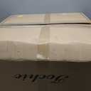 TOCHIC Modern Black Crystal Chandelier for Dining Room, 24" 7-Light Farmhouse Ceiling Light Fixture with Spiral Design, Pendant Light Fixtures for Living Room, Entryway, Foyer, Kitchen Island (23.8")