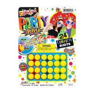 JA-RU Confetti Party Poppers Refills 