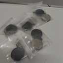 Bike Brake Pads, Bicycle Disc Resin Brakes Pad Semi Metal Smooth Braking Low Noise Cycling Pads Kit Mute Accessory KMJG019 fot Camping Outdoor Mountain Bicycles Electric Scooters 1.1*0.9*0.02in 5Pairs