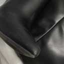 Elisabet Tang 4 inch Women's Knee High Long Boots, Stiletto Tall Pointed Toe Heeled Boot Leather Suede Comfortable Sexy (6, Brave Black)