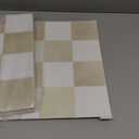 Art3d 10-Pack Heavy-Duty Peel and Stick Backsplash, 12x12 Inch Self-Adhesive Wall Tile Stick on Kitchen Countertop, Beige and White