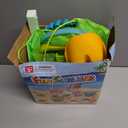 Collapsible Beach Sand Toys for Kids Toddlers, Collapsible Sand Bucket with Sifter Shovels Set with Mesh Bag and Sand Molds, Travel Beach Sandbox Toys for Boys Girls 3 4 5 6 7 8 9 10