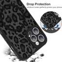 KANGHAR Case for iPhone 12 Pro Max Phone Case [Compatible with Magsafe] Leopard Printed Pattern Cute Cheetah Protective Magnetic Case for Girls Women Men 6.7"