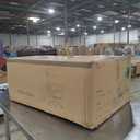 Executive Office Chair Big and Tall with Massage Lumbar Support 450lbs Reclining Office Chair with Footrest Heavy Duty Desk Chair High Back Ergonomic Fabric Chair for Heavy People Dark Gray