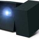 TCL PlayCube 1080P FHD DLP Projector, GTV Portbale Projector with Netflix Certified, 750 ISO Lumens, 4K Supported, 3h Playtime with Built-in 66Wh Battery, Up to 150'' Screen, Auto Focus & Keystone