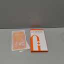 GVIEWIN for iPhone 17 Pro Case Compatible with MagSafe [Curly Wave Edge][Full Camera Protection] Floral Translucent Shockproof Magnetic Women Phone Case for iPhone 17 Pro 6.3'', Campanula/Orange