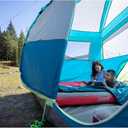 Coleman 50F Sleeping Bag, Comfortable Youth Sleeping Bag for Sleepovers & Camping, Fits Children up to 5ft Tall, Glow in The Dark Design, Stuff Sack Included, Machine Washable