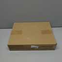 2 Sets Magnetic Thermal Insulated Curtains for 38" x 83" Doors with Clear Window Winter Thicken Quilted Oxford Cotton Waterproof Door Cover for Cold Weather(Grid, Transparent Gray)