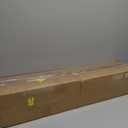 BOUGOON Black Metal Mailbox Post for Outside,43x 4X 4 inch Heavy Duty In-Ground Mounting Post with Anchor for Easy Install Mailbox Use
