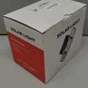 2500LM Solar Lights Outdoor with Motion Sensor,3 Head 270 Wide Angle Street Area Lights, IP65 Waterproof Security Lighting with 3 Modes(Non-Remote,2 Pcs)